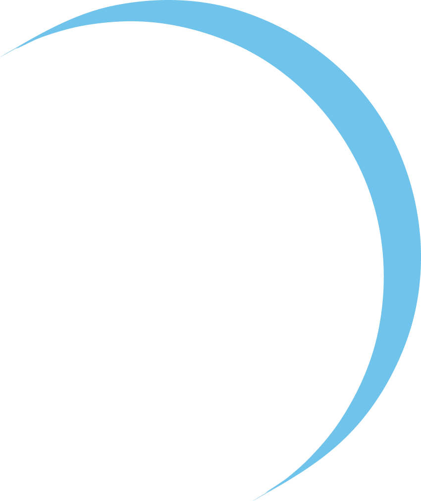 Imagem meia lua ciano